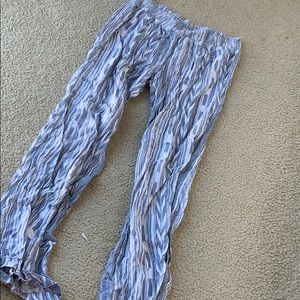 Billabong Striped Flowy Pants